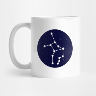 Virgo Zodiac Constellation Mug